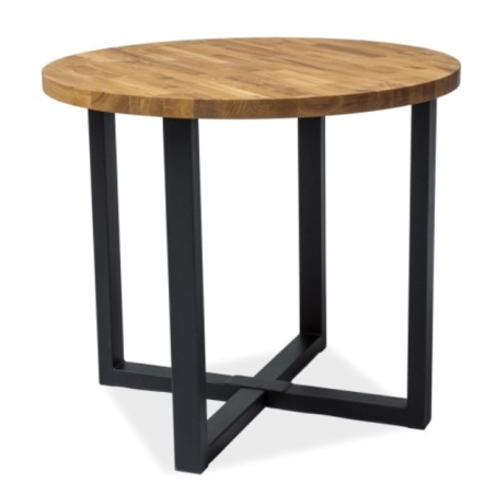 Rolf solid oak round table Signal
