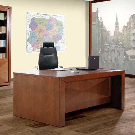 Cube Desk 160 with inlay Lissy