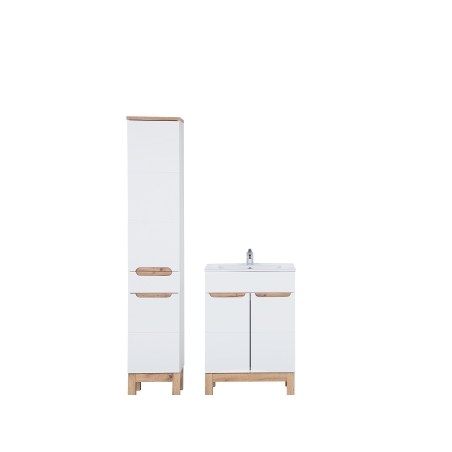 Zestaw mebli łazienkowych BW Lava 60CM Bali White 800 COMAD
