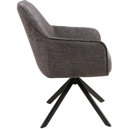Notti Brego swivel chair dark grey