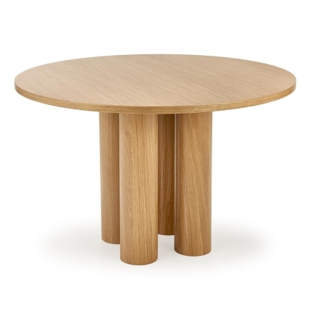 Elefante round table natural oak Halmar