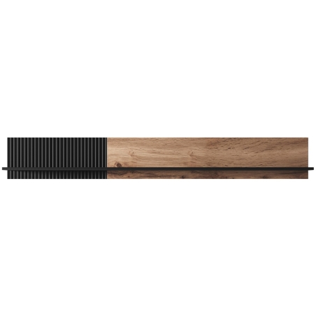 Hanging shelf Random P-2 Oak Wotan/Black Halmar