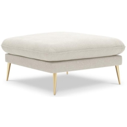 Kolor tapicerki: shades of beige Colours of the Milo Casa feet: Gold Structural colours: Light Beige Pos02 