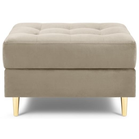Santo pouffe in velour fabric by Milo Casa