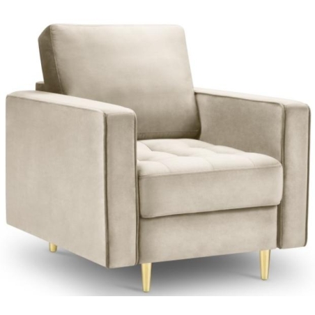 colour - shades of beige, Milo Casa velour - Beige