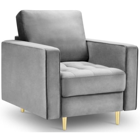 colour - shades of grey, Milo Casa velour - Gray