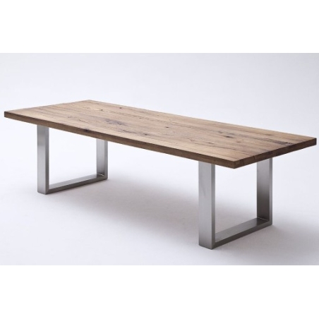 Castello Table 200 x 100 solid oak aged MC Accent