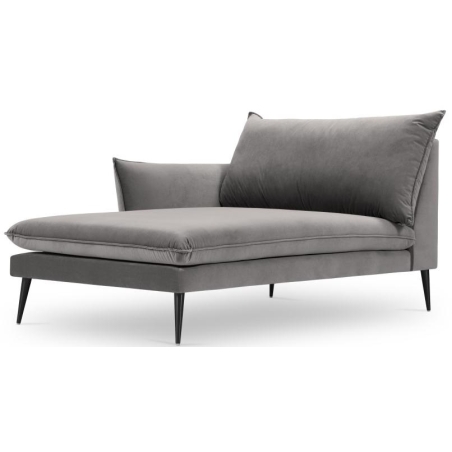 Kolor tapicerki: odcienie szarego Kolorystyka nóżek Milo Casa: Czarne Aksamit: Jasny Szary Blu13 