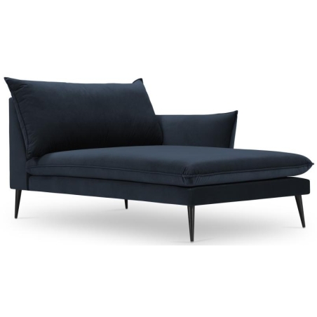 Kolor tapicerki: niebieski i granaty Kolorystyka nóżek Milo Casa: Czarne Aksamit: Ciemny Niebieski Blu89 