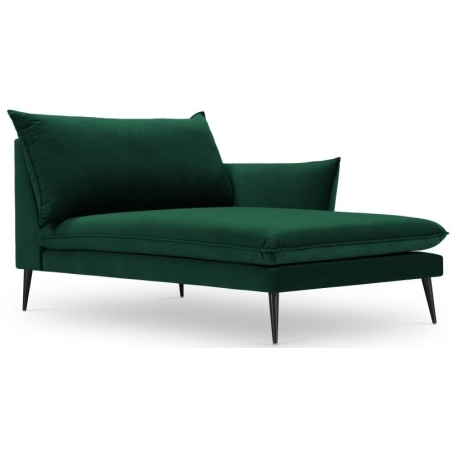 Kolor tapicerki: odcienie zielonego Kolorystyka nóżek Milo Casa: Czarne Aksamit: Butelkowy Zielony Blu78 