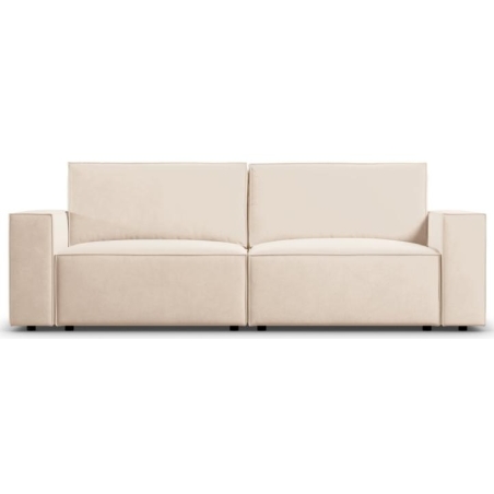 Sofa 3 os. Carlo w aksamitnej tkaninie Milo Casa