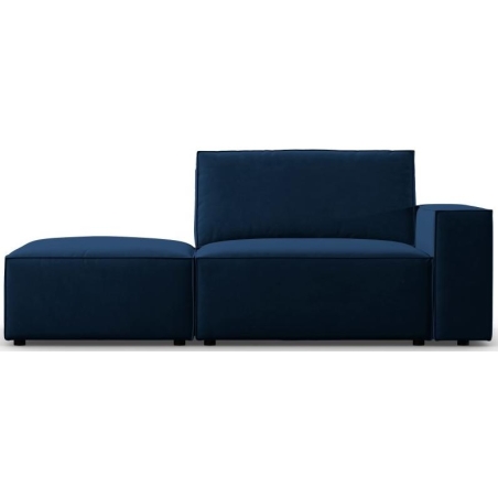 Corner side - Left, colour - blues and grenades, Milo Casa colour scheme Velvet - Royal Blue Blu86