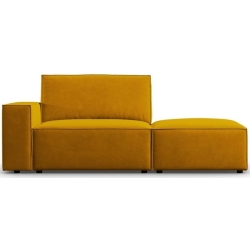 Corner side: Rights Kolor tapicerki: shades of yellow Aksamite: Blu68 Yellow 