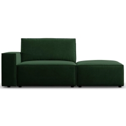 Corner side: Rights Kolor tapicerki: shades of green Aksamite: Bottle Green Blu78 