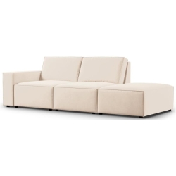 Corner side: Rights Kolor tapicerki: shades of beige Aksamite: Light Beige Blu22 