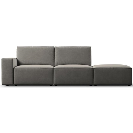 Carlo 3-seater sofa 255/102 in Milo Casa velvet fabric
