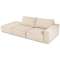 Corner side: Left Kolor tapicerki: shades of beige Sztruks: Beige Fjo23 