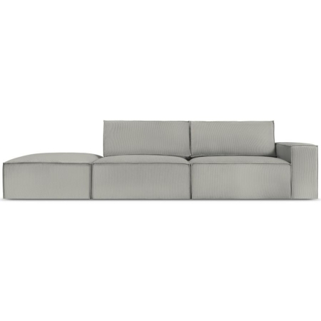 Carlo 3-seater sofa 255/102 in Milo Casa corduroy fabric