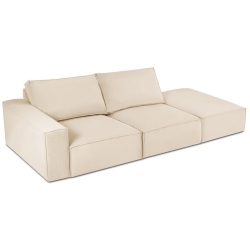 Corner side: Rights Kolor tapicerki: shades of beige Sztruks: Beige Fjo23 