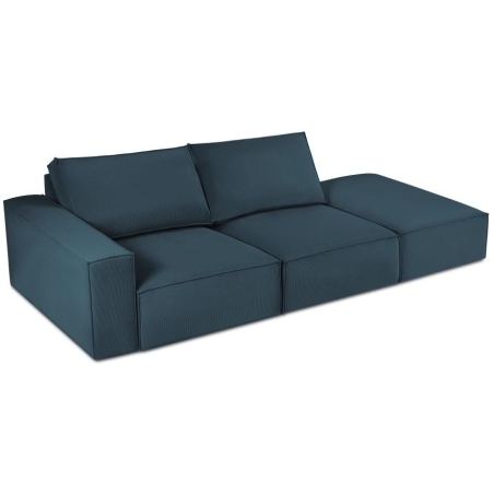Carlo 3-seater sofa 255/102 in Milo Casa corduroy fabric