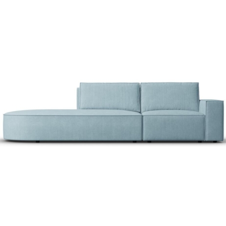 Carlo 3-seater sofa 263/102 rounded in Milo Casa corduroy fabric