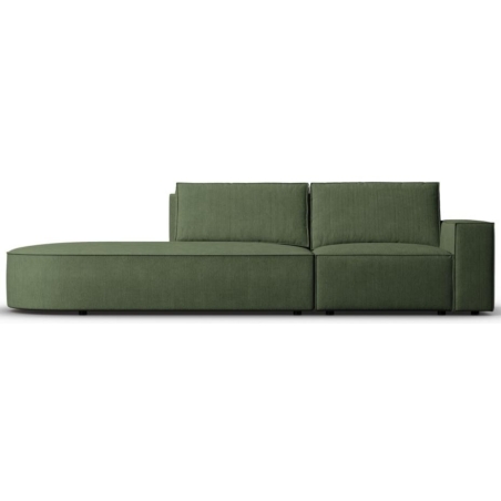 Sofa 3 os. Carlo 263/102 zaokrąglona w sztruksowej tkaninie Milo Casa