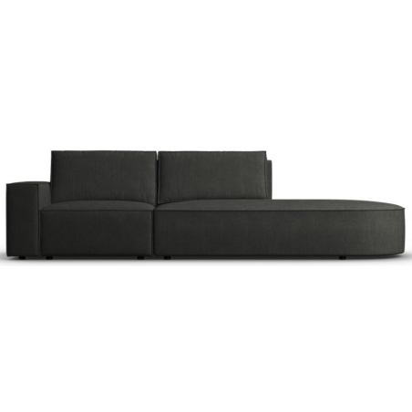 Sofa 3 os. Carlo 263/102 zaokrąglona w sztruksowej tkaninie Milo Casa