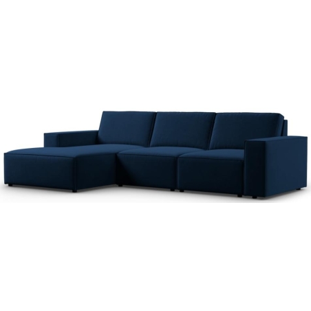Carlo 4-seater corner sofa in Milo Casa velvet fabric