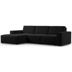 Corner side: Left Kolor tapicerki: shades of black Aksamite: Black Blu19 