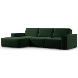 Corner side: Left Kolor tapicerki: shades of green Aksamite: Bottle Green Blu78 