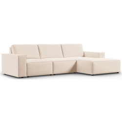 Corner side: Rights Kolor tapicerki: shades of beige Aksamite: Light Beige Blu22 