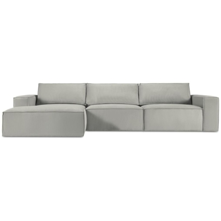 Sofa narożna 4 os. Carlo w sztruksowej tkaninie Milo Casa