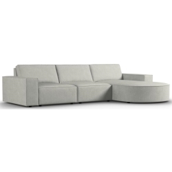Corner side: Rights Kolor tapicerki: shades of grey Sztruks: Light Gray Fjo08 