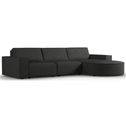 Corner side: Rights Kolor tapicerki: shades of black Sztruks: Black Fjo19 