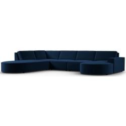 Corner side: Left Kolor tapicerki: blues and grenades Aksamite: Royal Blue Blu86 