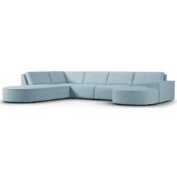 Corner side: Left Kolor tapicerki: blues and grenades Sztruks: Light Blue Fjo83 