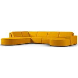 Corner side: Left Kolor tapicerki: shades of yellow Sztruks: Yellow Fjo66 