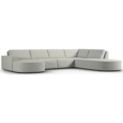 Corner side: Rights Kolor tapicerki: shades of grey Sztruks: Light Gray Fjo08 