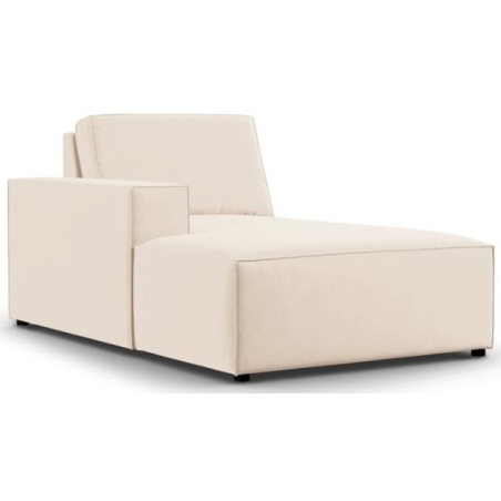 Corner side - Left, colour - shades of beige, Milo Casa colour scheme Velvet - Light Beige Blu22