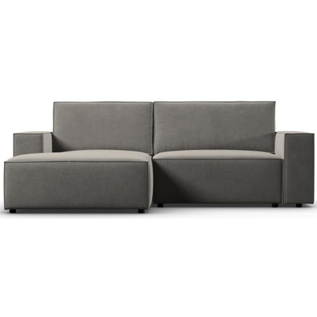 Sofa narożna 3 os. Carlo w aksamitnej tkaninie Milo Casa