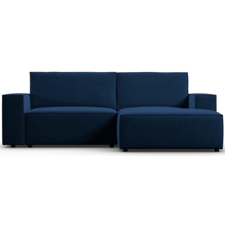 Carlo 3-seater corner sofa in Milo Casa velvet fabric