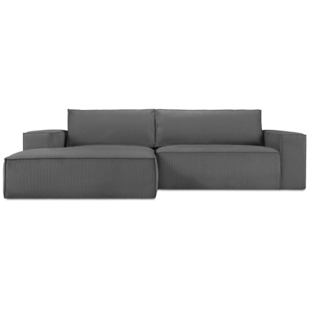Sofa narożna 3 os. Carlo w sztruksowej tkaninie Milo Casa