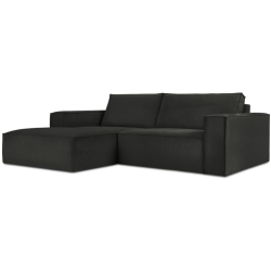 Corner side: Left Kolor tapicerki: shades of black Sztruks: Black Fjo19 