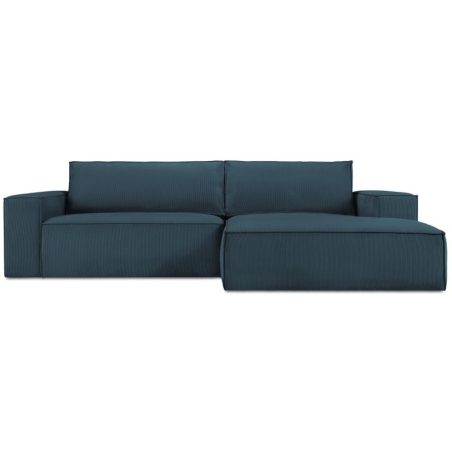 Sofa narożna 3 os. Carlo w sztruksowej tkaninie Milo Casa