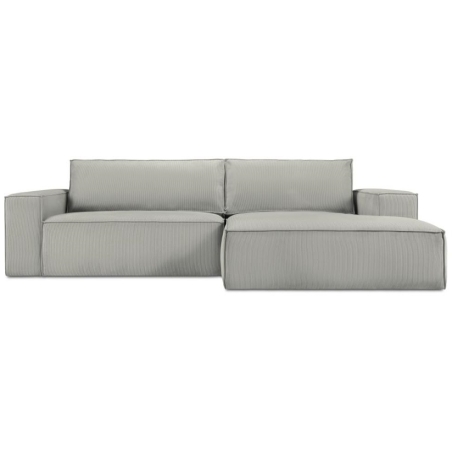 Sofa narożna 3 os. Carlo w sztruksowej tkaninie Milo Casa