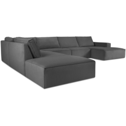 Corner side: Left Kolor tapicerki: shades of grey Sztruks: Gray Fjo15 