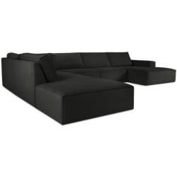 Corner side: Left Kolor tapicerki: shades of black Sztruks: Black Fjo19 