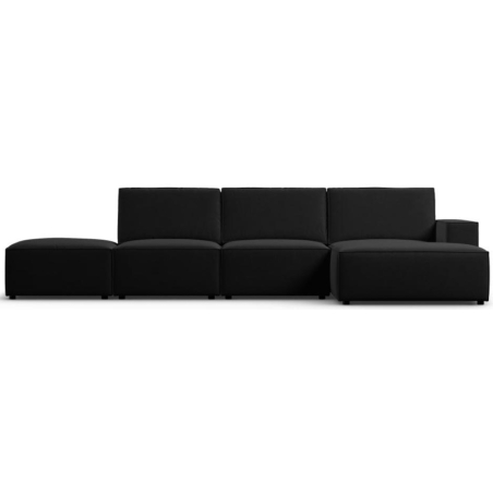 Sofa narożna 5 os. Carlo w aksamitnej tkaninie Milo Casa