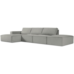 Corner side: Left Kolor tapicerki: shades of grey Sztruks: Light Gray Fjo08 