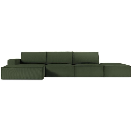 Sofa narożna 5 os. Carlo w sztruksowej tkaninie Milo Casa